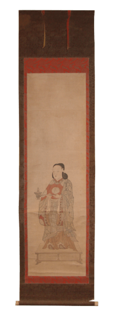 掛軸　相生市　聖徳太子　修理　表具　表装　仕立替　折れ